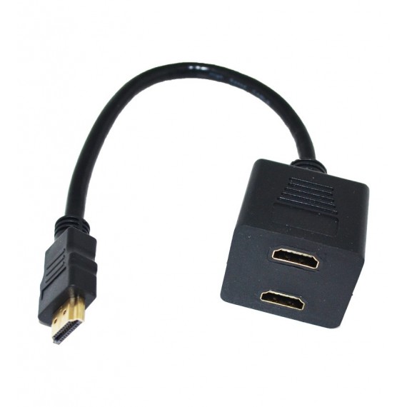 تبدیل 1 به 2 HDMI طول 0.3 متر HDTV TO 2F