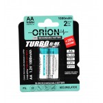 باتری قلمی شارژی ORION مدل HR6 NiMH 1.2V 1000mAh