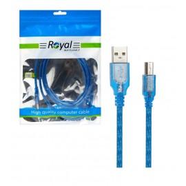 کابل پرینتر USB رویال (Royal) طول 1.5 متر