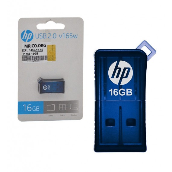 فلش HP مدل 16GB USB 2.0 v165w گارانتی ماهان رایانه ایرانیان گستر