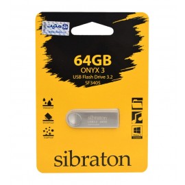 فلش سیبراتون (Sibraton) مدل 64GB SF3405 USB3.2 Onyx 3 نقره ای