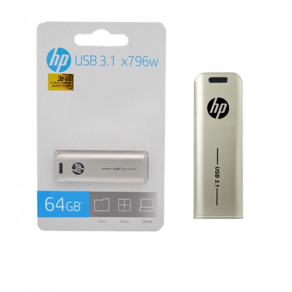 فلش اچ پی (HP) مدل 64GB x796w usb3.1