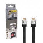 کابل 1.4 3D HDMI فلت طول 2 متر LG مدل DLC-HE20HF