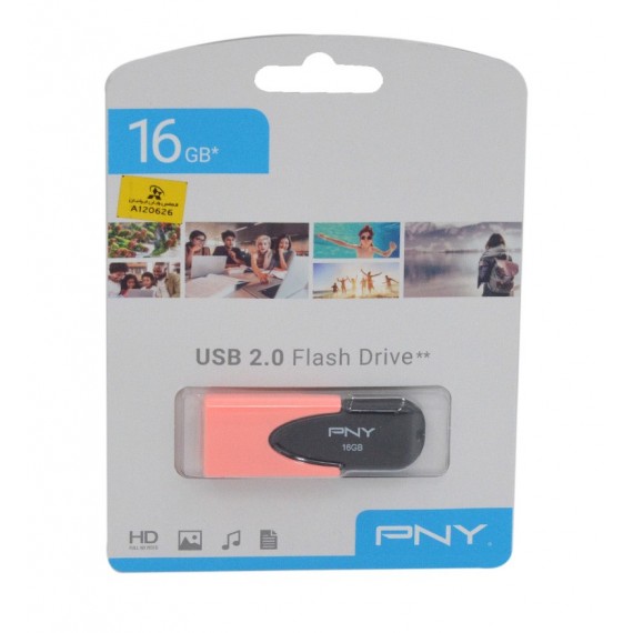 فلش پی ان وای (PNY) مدل دو رنگ USB2.0 16GB