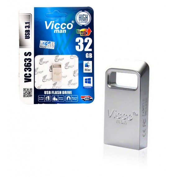 فلش ویکومن (Vicco man) مدل 32GB VC363S USB3.1