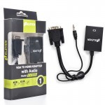 کابل تبدیل VGA به HDMI + کابل AUX الون (ELEVEN) مدل CV1000