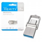 فلش OTG وریتی (VERITY) مدل 128GB O512 USB3.0