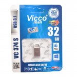 فلش ویکومن (Vicco man) مدل 32GB VC374 USB3.1