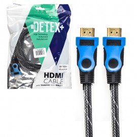 کابل HDMI دیتکس پلاس (+DETEX) نایلونی طول 1.5 متر