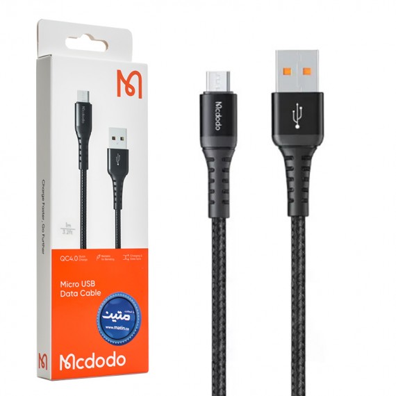 کابل اندروید (MicroUSB) مک دودو (Mcdodo) طول 1 متر مدل CA-2281