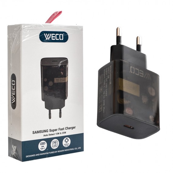 شارژر دیواری 25 وات ویکو (WECO) مدل WECO-38