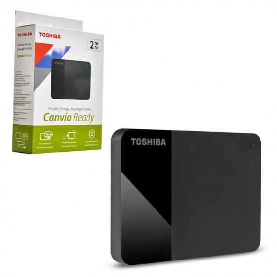 هارد اکسترنال توشیبا (TOSHIBA) مدل Canvio Ready ظرفیت 2TB