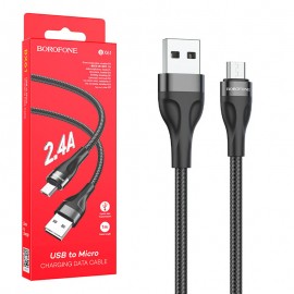 کابل اندروید (MicroUSB) بروفون (BOROFONE) طول 1 متر مدل BX61