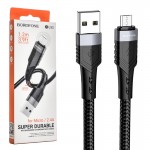 کابل اندروید (MicroUSB) بروفون (BOROFONE) طول 1.2 متر مدل BU35