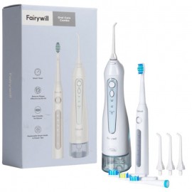 مسواک برقی به همراه دستگاه شستشوی دهان فیری ویل (Fairywill) مدل Oral Care Combo 507+5020E