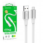 کابل اندروید (MicroUSB) بروفون (BOROFONE) طول 1 متر مدل BX82