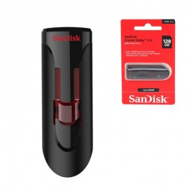 فلش سن دیسک (SanDisk) مدل 128GB Cruzer Glide USB3.0 گارانتی سازگار