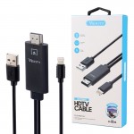 کابل MHL لایتنینگ ( Lightning To HDMI) وریتی (VERITY) طول 2 متر مدل V-HD13