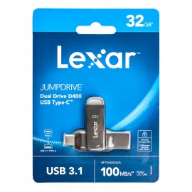 فلش لکسار (LeXar) مدل 32GB JUMPDRIVE D400 USB3.1 TYPE-C