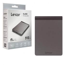 هارد SSD اکسترنال لکسار (Lexar) مدل SL200 ظرفیت 512GB