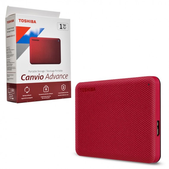 هارد اکسترنال توشیبا (TOSHIBA) مدل Canvio Advance ظرفیت 1TB