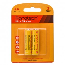 باتری قلمی پاناتک (Panatech) مدل Ultra Alkaline LR6 AA (کارتی 2 تایی)