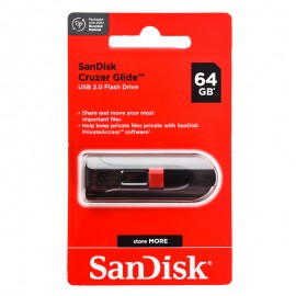 فلش سن دیسک (SanDisk) مدل 64GB Cruzer Glide USB2.0 گارانتی آسان سرویس