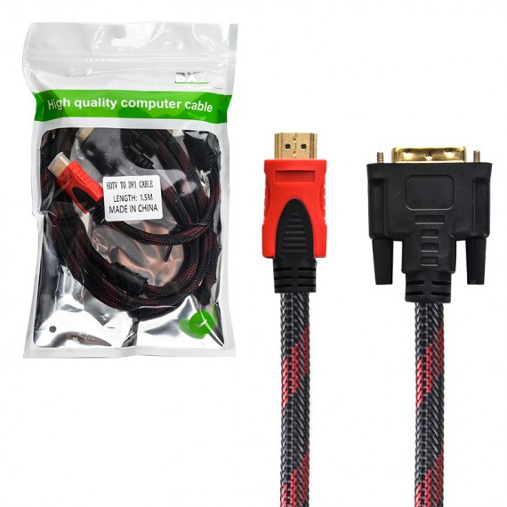 کابل HDMI To DVI بی ایکس وای (BXY) طول 1.5 متر