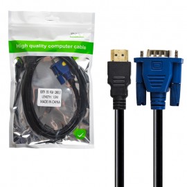 کابل HDMI به VGA بی ایکس وای (BXY) طول 1.5 متر