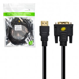 کابل HDMI To DVI بی ایکس وای (BXY) طول 3 متر