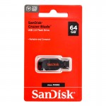 فلش سن دیسک (SanDisk) مدل 64GB Cruzer Blade گارانتی سازگار