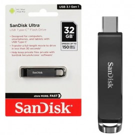 فلش سن دیسک (SanDisk) مدل 32GB Ultra USB3.1 Type-C گارانتی آسان سرویس