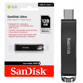 فلش سن دیسک (SanDisk) مدل 128GB Ultra USB3.1 Type-C گارانتی آسان سرویس