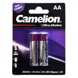 باتری قلمی کملیون (Camelion) مدل Ultra Alkaline LR6 AA (کارتی 2 تایی)