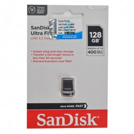 فلش سن دیسک (SanDisk) مدل 128GB Ultra Fit CZ430 USB3.2 گارانتی حافظه طلایی تهران