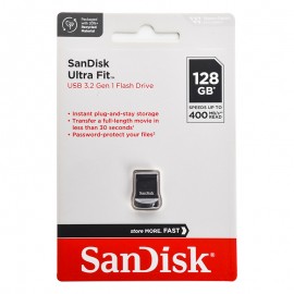 فلش سن دیسک (SanDisk) مدل 128GB Ultra fit CZ430 USB 3.1 گارانتی سازگار