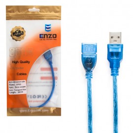 کابل افزایش طول USB انزو (ENZO) طول 0.3 متر مدل AT03