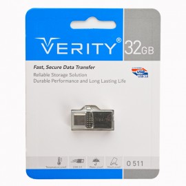 فلش وریتی (VERITY) مدل 32GB O511 Type-C گارانتی آسان سرویس