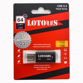 فلش لوتوس (LOTOUS) مدل 64GB L-811 USB3.2 گارانتی لوتوس