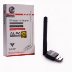 دانگل شبکه وای فای (Wi-Fi) آنتن دار آلفا ایکس پی (XP) مدل XP-W923K