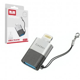 تبدیل USB3.0 To 8Pin (Lightning) ارلدام (EARLDOM) مدل ET-OT74