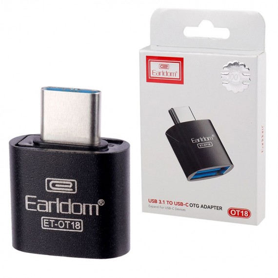 تبدیل USB 3.1 To Type-C OTG ارلدام (EARLDOM) مدل OT18