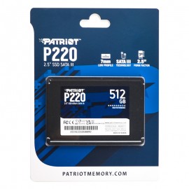 هارد SSD پاتریوت (PATRIOT) مدل P220 ظرفیت 512GB