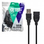 کابل افزایش طول USB دیتکس پلاس (+DETEX) طول 10 متر