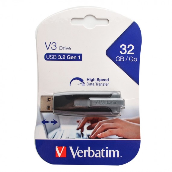 فلش ورباتیم (Verbatim) مدل 32GB V3 USB3.2 گارانتی حافظه طلایی تهران