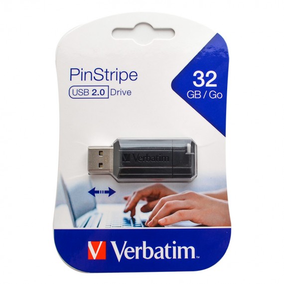 فلش ورباتیم (Verbatim) مدل 32GB PinStripe گارانتی حافظه طلایی تهران