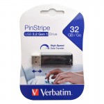 فلش ورباتیم (Verbatim) مدل 32GB PinStripe USB3.2 گارانتی حافظه طلایی تهران