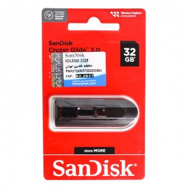 فلش سن دیسک (SanDisk) مدل 32GB Cruzer Glide USB3.0 گارانتی حافظه طلایی تهران