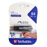 فلش ورباتیم (Verbatim) مدل 64GB V3 USB3.2 گارانتی حافظه طلایی تهران