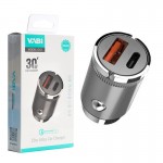 شارژر فندکی 30 وات دو پورت وابی (VABi) مدل C12